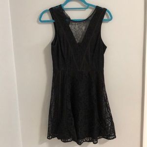 BCBG black lace dress